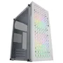 Mars Gaming MC Core Caja Minitorre MicroATX MCCORE Blanco Ventana Lateral Completa 3x3.5" 3x2.5" USB 3.0 USB 2.0 Audio